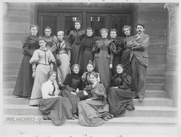 Students at the Library School